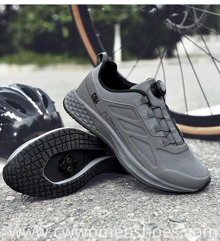 Cycling Shoes Men and Women Non-Locking Mountain Bike Lock Shoes Non-Locking Dual-Purpose Bicycle Shoes Hard Soled Bicycle Shoes Wholesale Sport Shoes